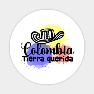 Colombia tierra querida Magnet